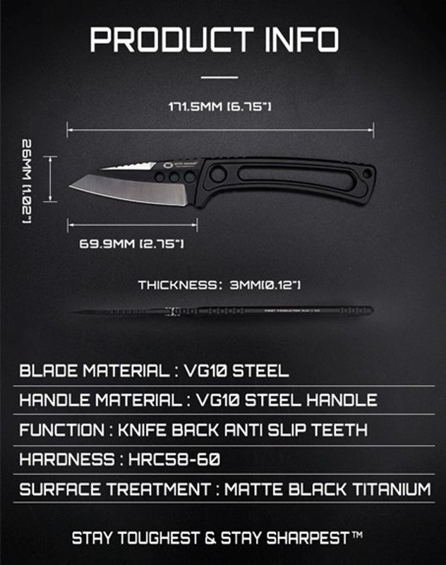 Cobra-BK F Fixed Blade Knife